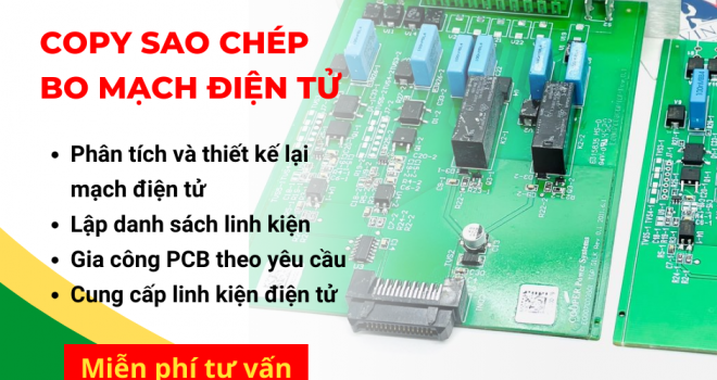 Dịch Vụ Sao Chép Mạch Điện - Cam Kết Chính Xác Đến Từng Chi Tiết Mạch